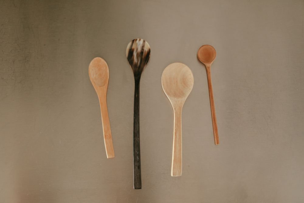 Carved Wooden Spoon Set