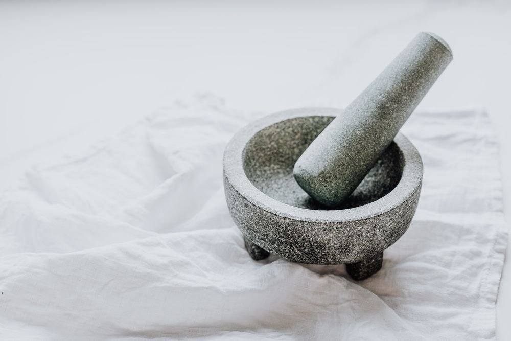 Granite Mortar and Pestle