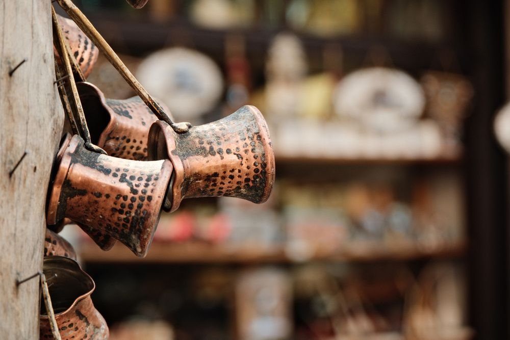 Hammered Copper Saute Pan