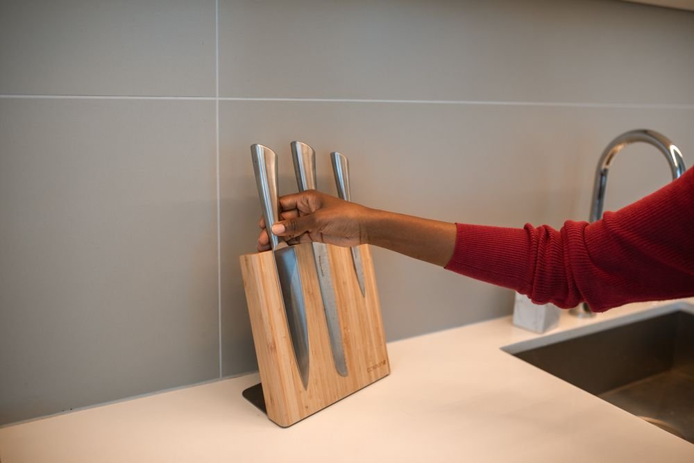 Six-Slot Knife Block