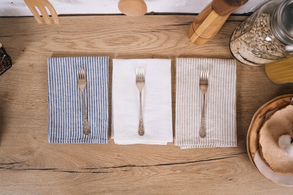 Stonewashed Linen Napkins, Set of 4