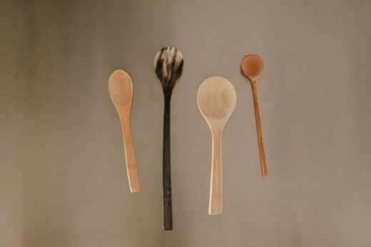 Carved Wooden Spoon Set