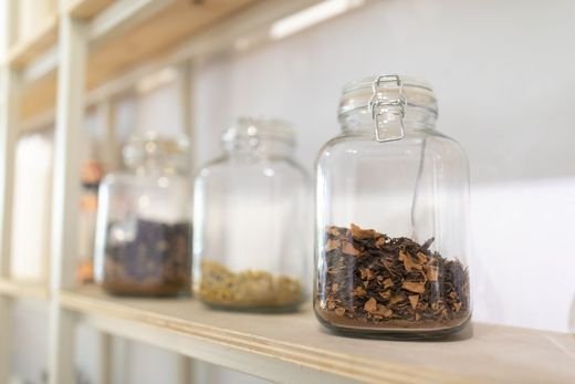 Clamp-Lid Glass Pantry Jars
