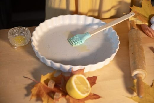 Fluted Ceramic Pie Dish