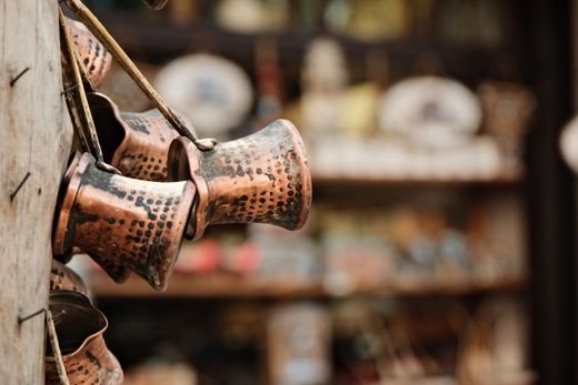 Hammered Copper Saute Pan