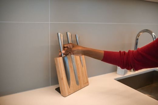 Six-Slot Knife Block