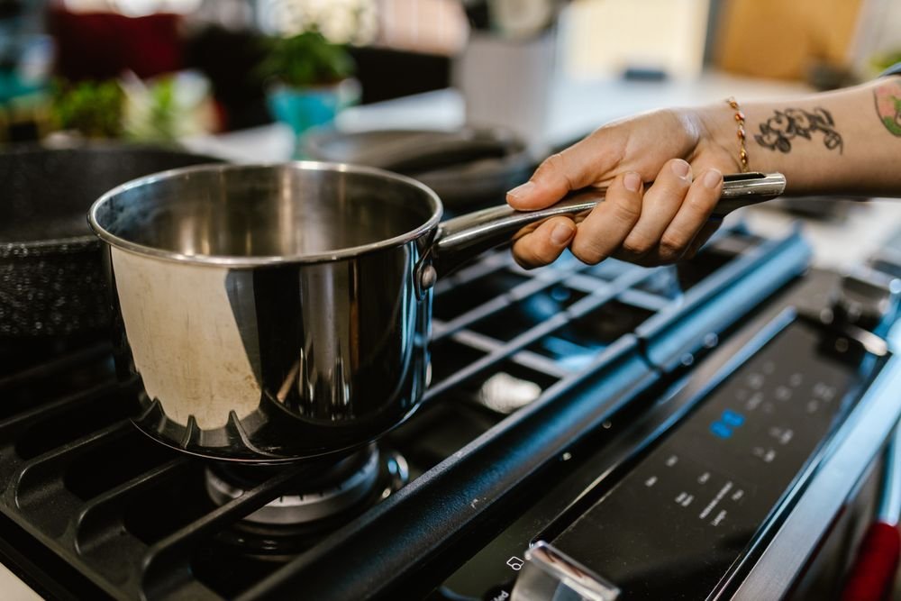 Tri-Ply Stainless Saucepan, 2 qt