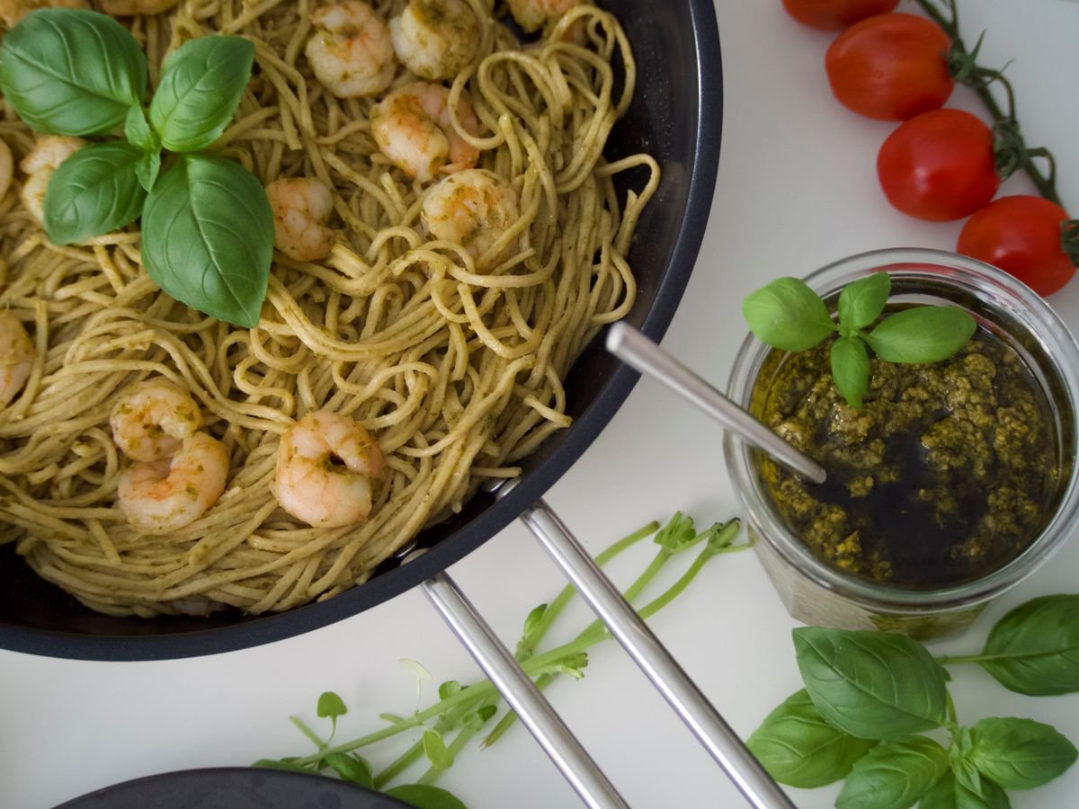 Basil Pesto Pasta
