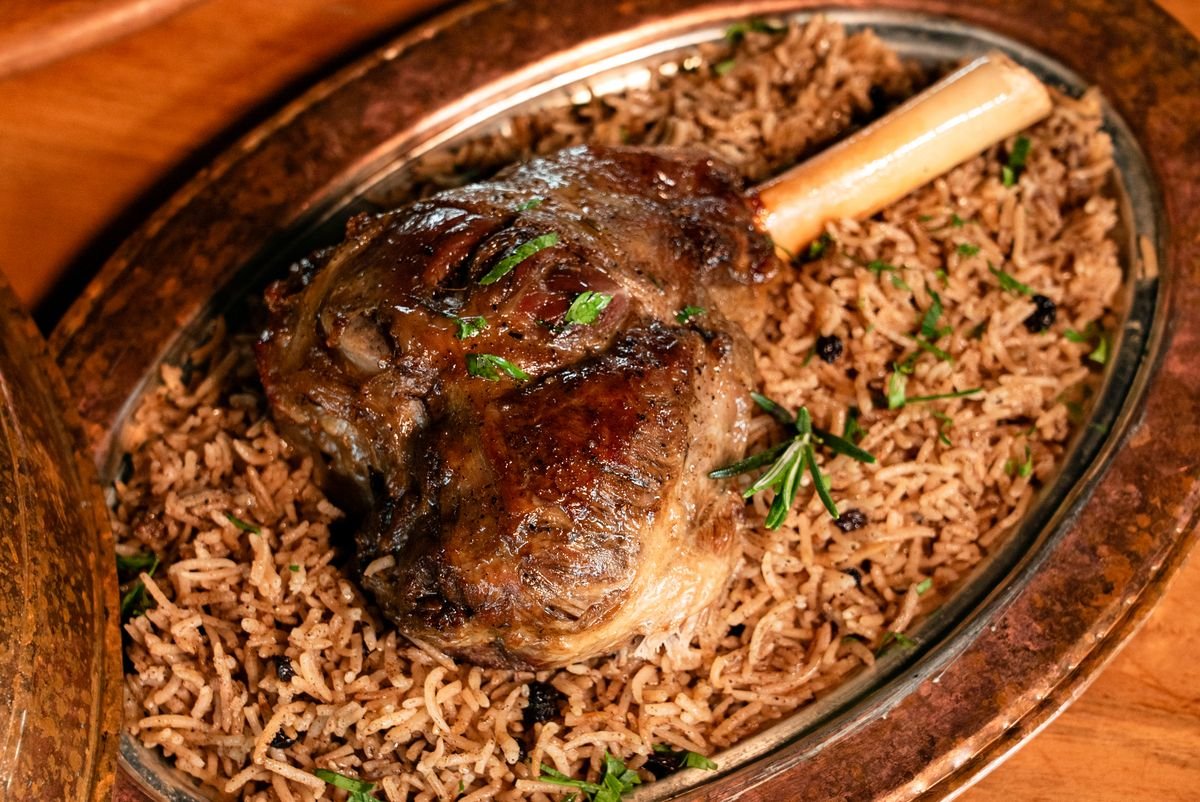 Braised Lamb Shanks