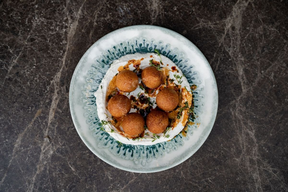 Falafel Plate with Tahini