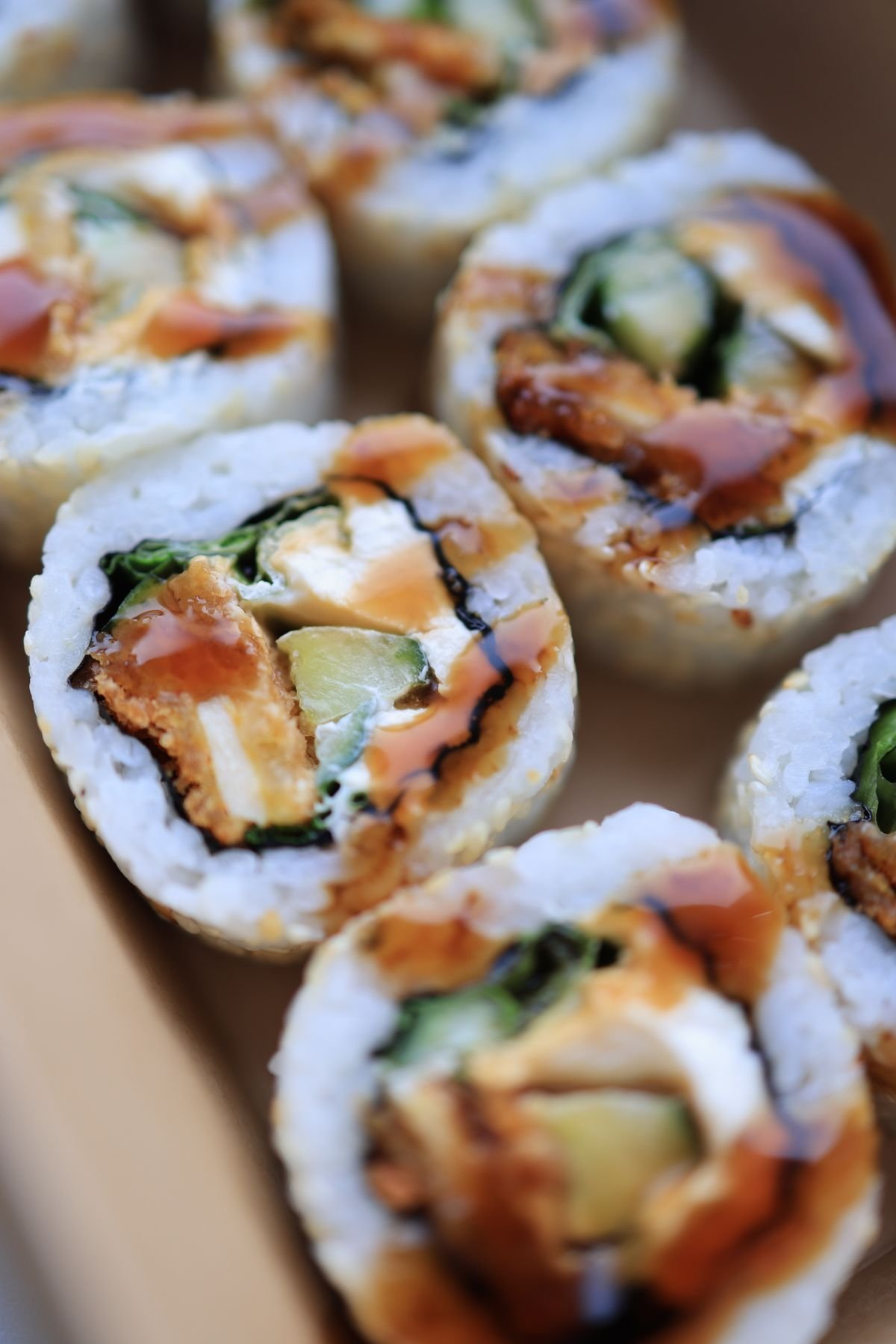 Homemade Maki Sushi Rolls