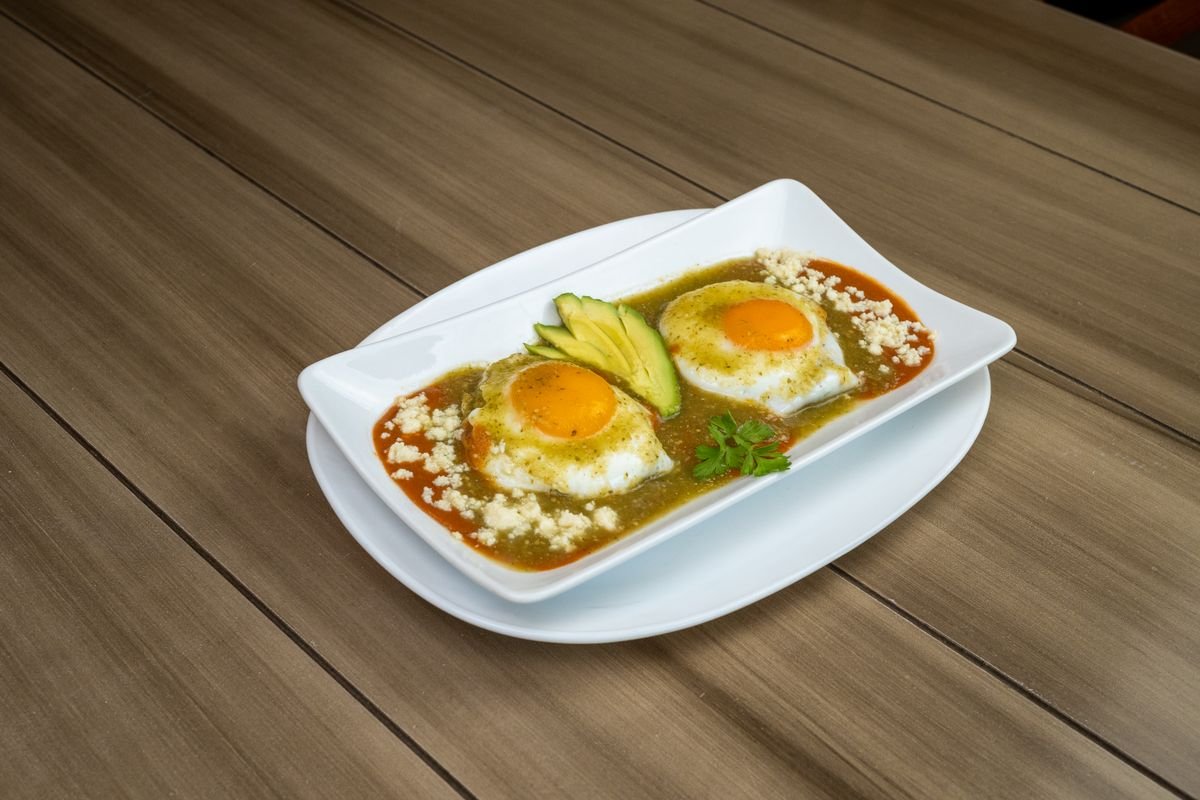 Huevos Rancheros on Charred Tortillas