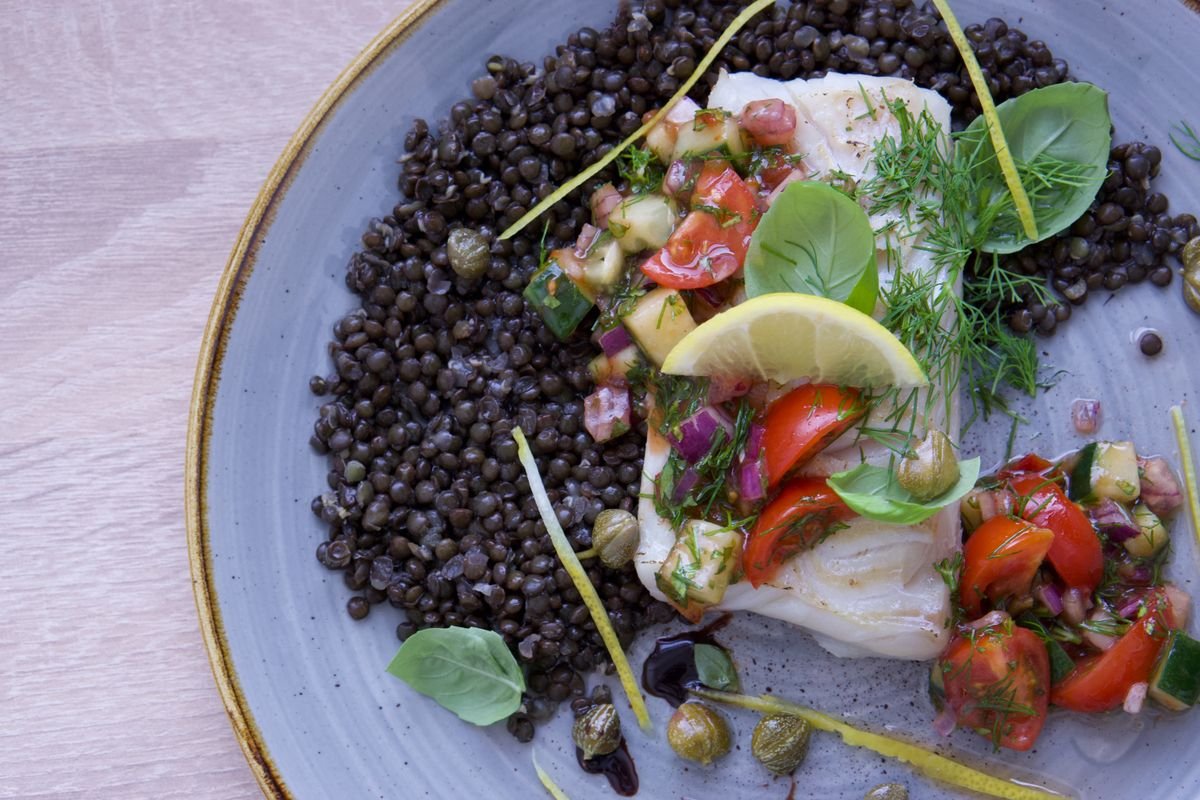 Lemon-Baked Cod