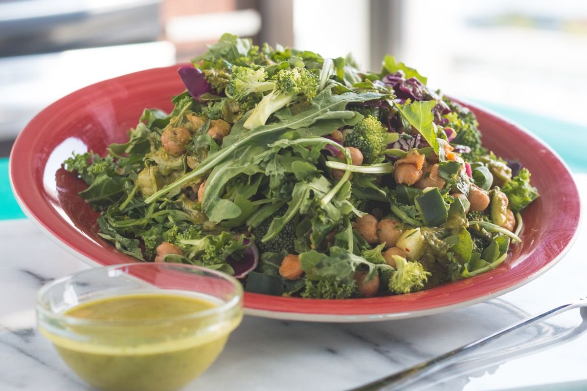 Massaged Kale Salad with Apple