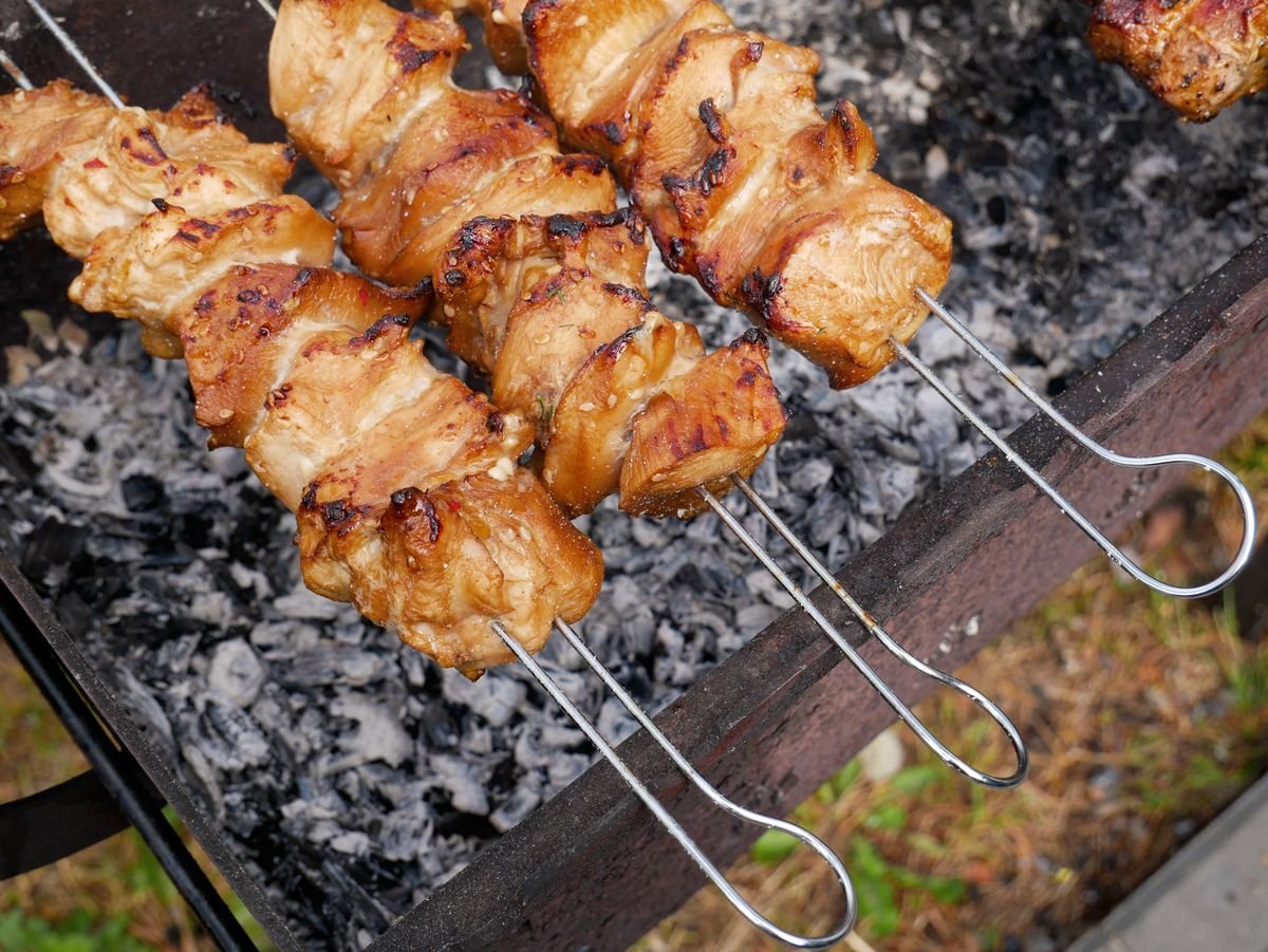 Shish Tawook Chicken Kebabs