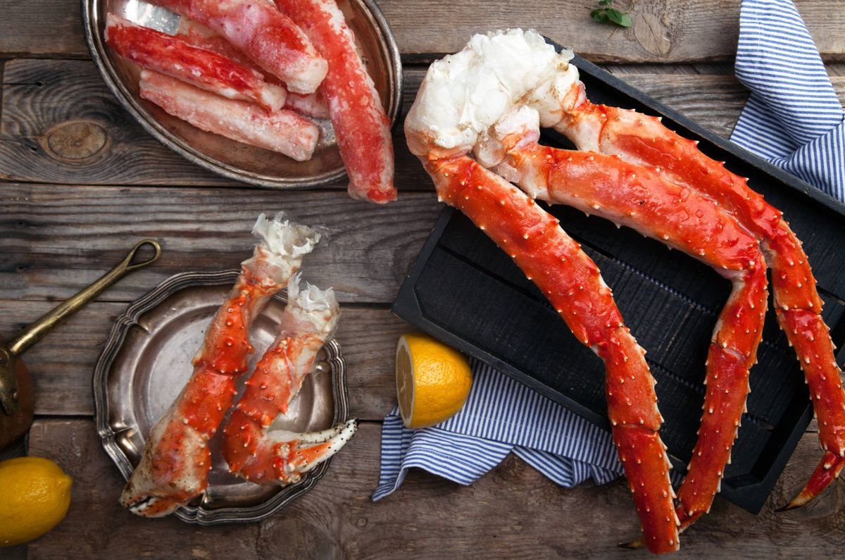Steamed King Crab Legs