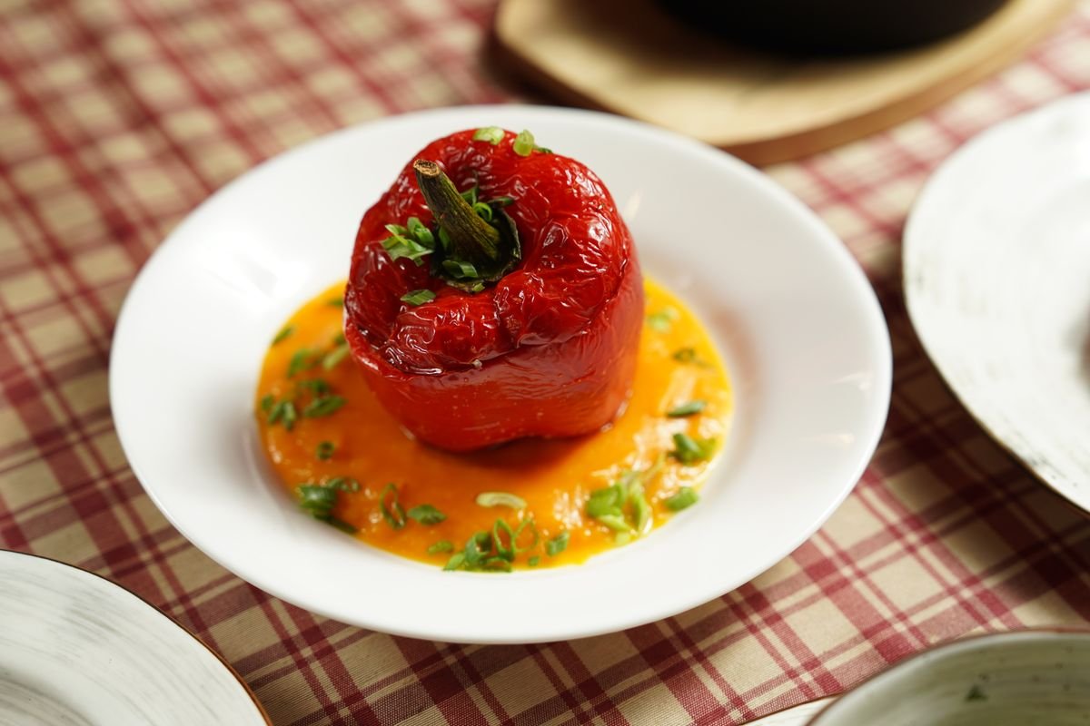 Stuffed Peppers with Rice and Beef