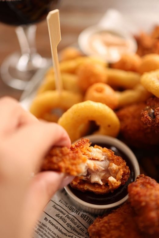 Beer-Batter Onion Rings