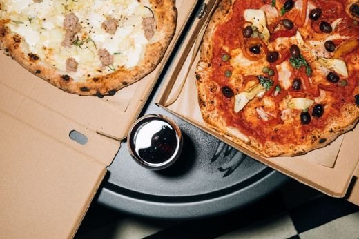 Blistered Margherita Pizza