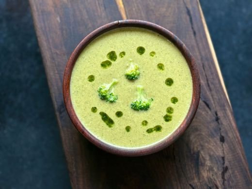 Broccoli and Sharp Cheddar Soup