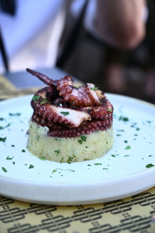Charred Grilled Octopus