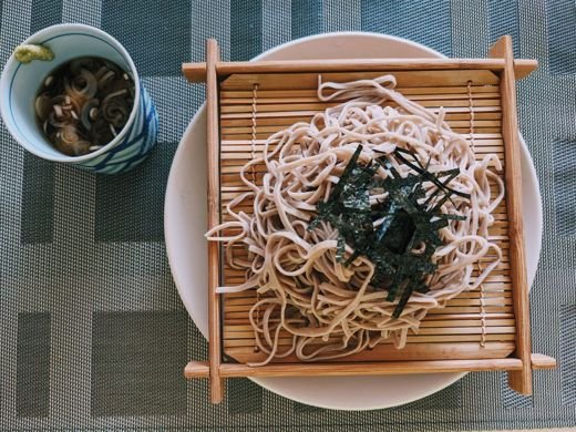 Cold Soba with Dipping Sauce