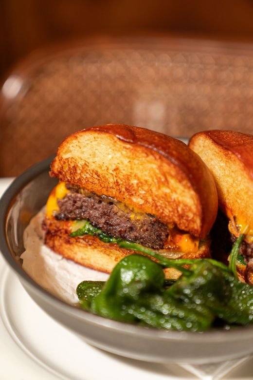 Double Smash Cheeseburger