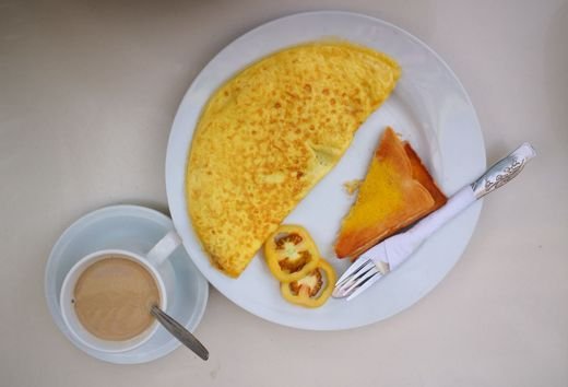 Folded Herb Omelette