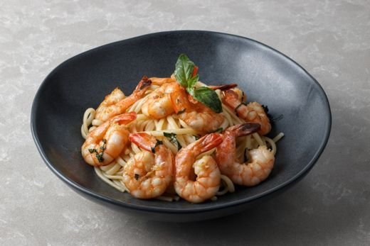 Garlic Butter Shrimp Skillet