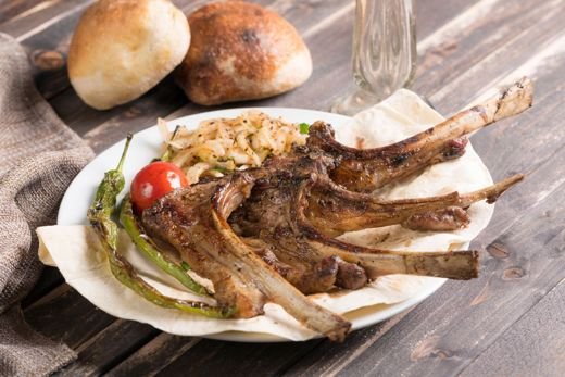 Garlic-Rosemary Lamb Chops
