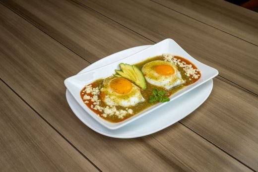 Huevos Rancheros on Charred Tortillas