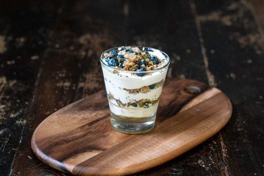Layered Yogurt and Granola Parfait