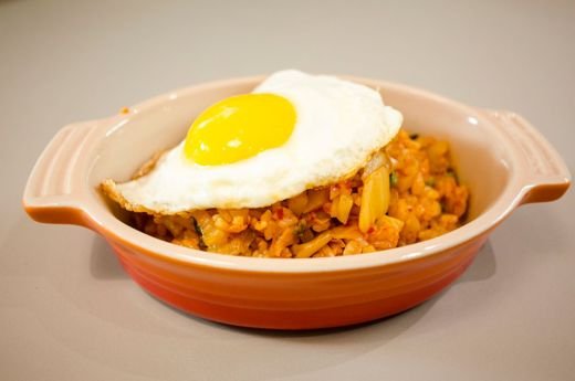 Leftover-Rice Egg Fried Rice