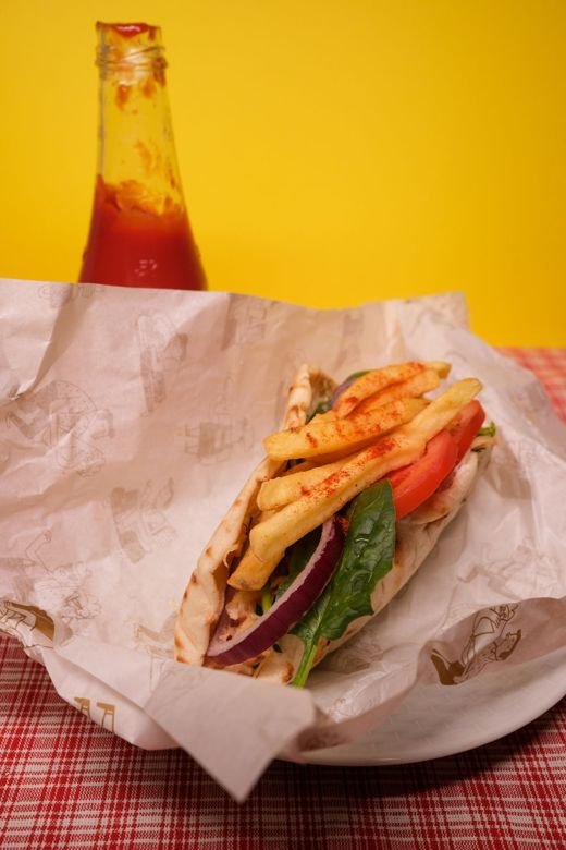 Pork Gyros with Tzatziki