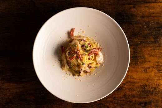 Silky Spaghetti Carbonara