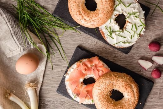 Smoked Salmon Bagel Board