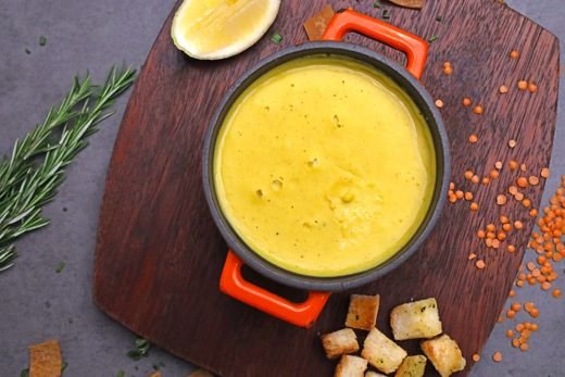 Smoky Red Lentil Soup
