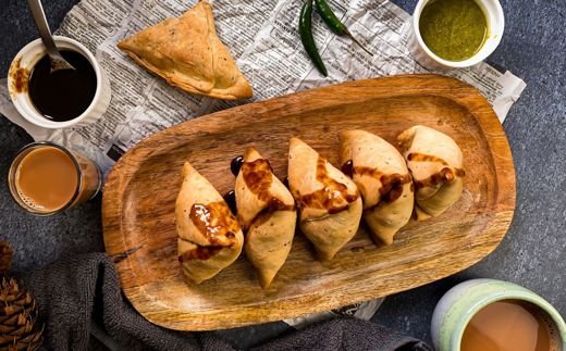 Spiced Potato Samosas