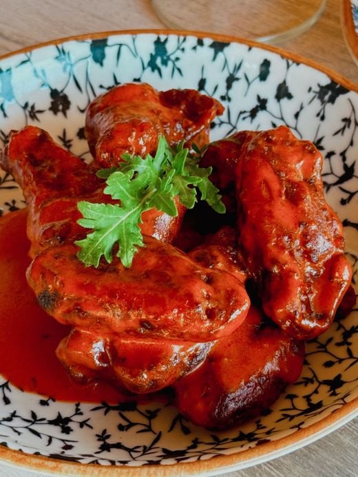Sticky Honey-Garlic Wings