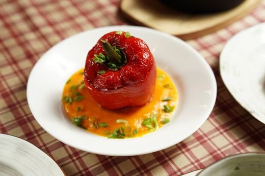Stuffed Peppers with Rice and Beef