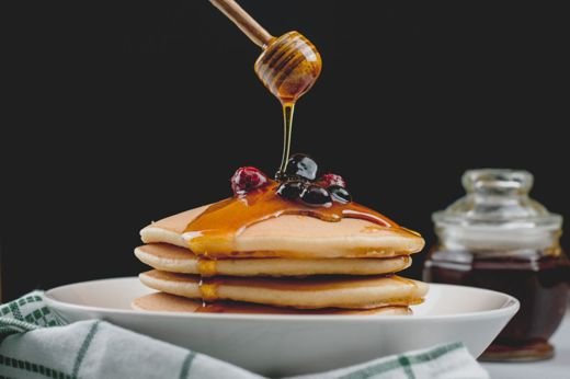 Tall Buttermilk Pancake Stack