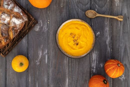 Velvety Roasted Pumpkin Soup