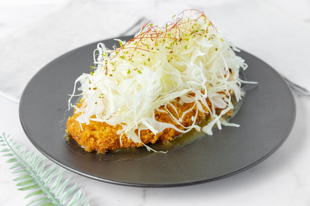 Tonkatsu with Shredded Cabbage