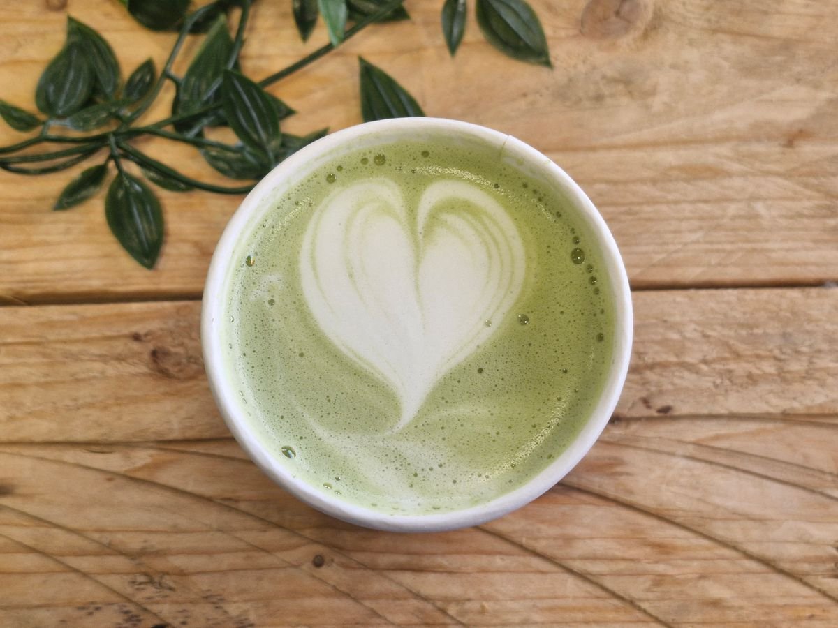 Whisked Matcha Latte