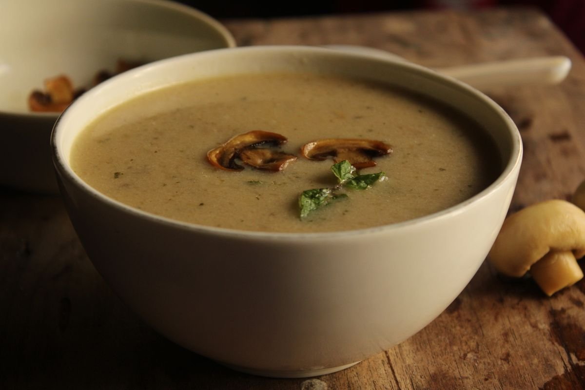 Wild Mushroom Cream Soup